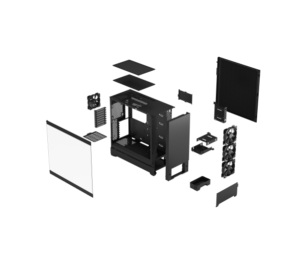 Fractal Design Pop XL Silent Black TG Clear Tint - 1053219 - zdjęcie 4